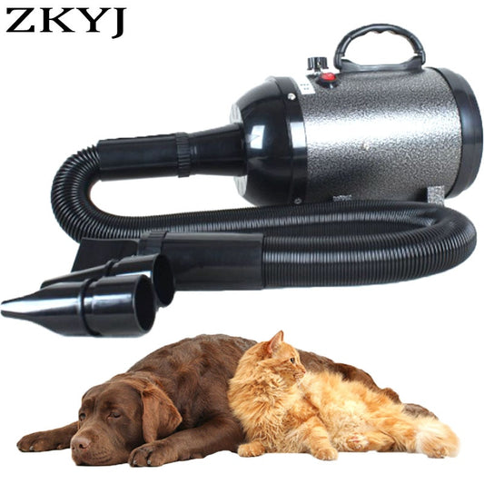 2-In-1 Adjustble 3 Gear Pet  Hair Dryer/Groomer