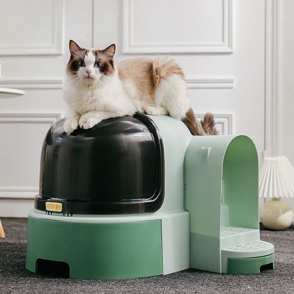 Fully Enclosed Oversized Drawer Type Litter Box