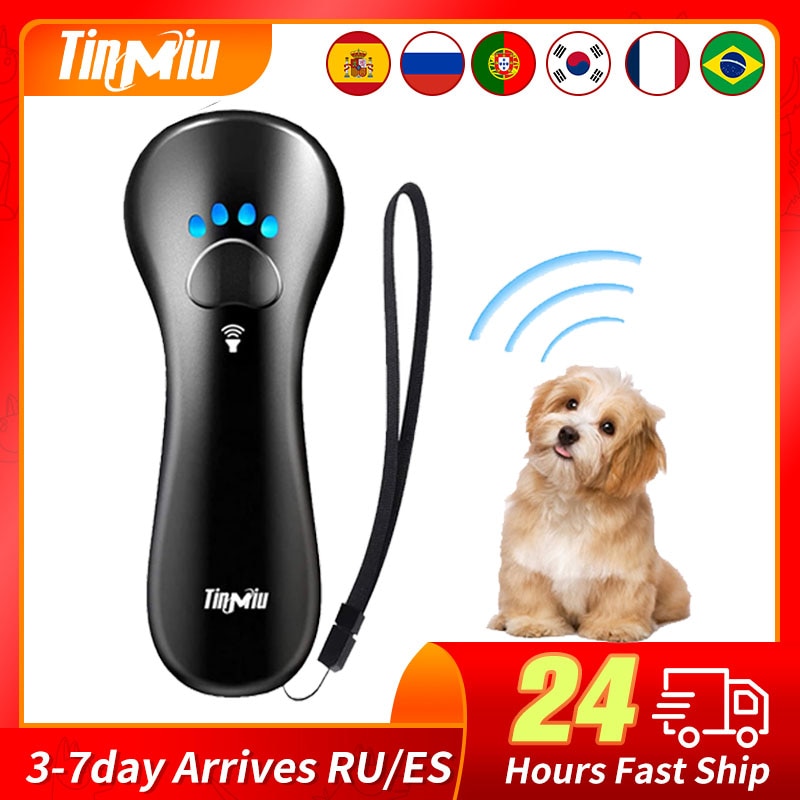 Ultrasonic Rechargeable Anti-Barking Training Device