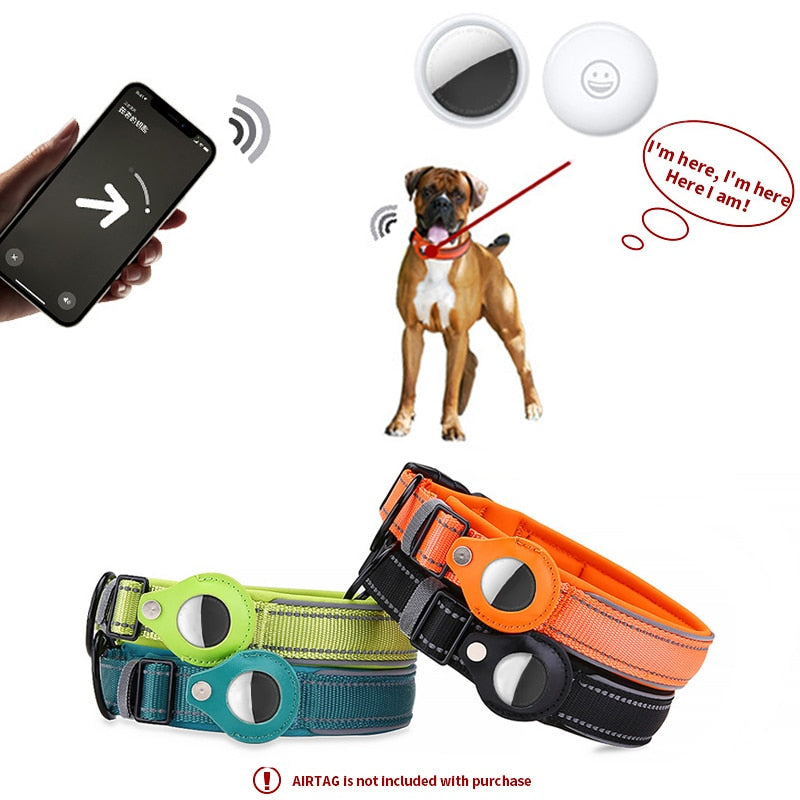 2023 New Anti-Lost Pet Dog or Cat Collar For The Apple Airtag Protective Tracker WaterProof